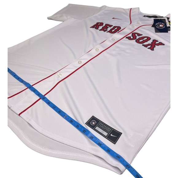 Boston Red Sox Nike Hernandez Jersey XL White & Red Unisex 100% Polyester - Picture 10 of 14